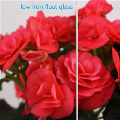 زجاج شمسي عائم منخفض الحديد مع طلاء AR واحد